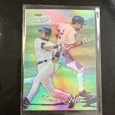 1998 Topps Gold Label #7 Derek Jeter Class 2 - Image 1 of 2