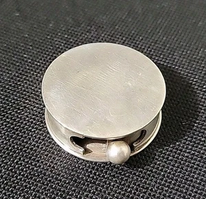 Raro Antiguo Leonore Doskow Hecho a Mano Plata Esterlina Joyería Baratija Pastillero Caja - Imagen 1 de 18