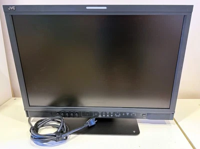 JVC DT-V24G1Z 24" HD/SD Multi Format LCD Broadcast Monitor with Stand - Image 1 of 4