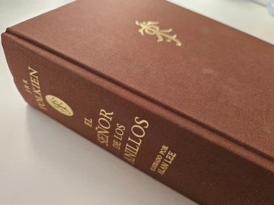 Властелин колец — с иллюстрациями Алана Ли — испанское издание в твердом переплете - Изображение 1 из 4