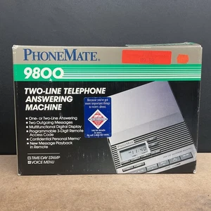 PhoneMate 9800 segreteria telefonica a due linee - scatola aperta - Foto 1 di 5