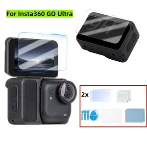 Película de vidrio templado de pantalla 2 piezas a prueba de arañazos para cámara Insta360 GO Ultra - Imagen 1 de 19