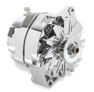 Mr. Gasket 5122 Chrome Alternator Late GM-Delco 80 Amp - Picture 1 of 6
