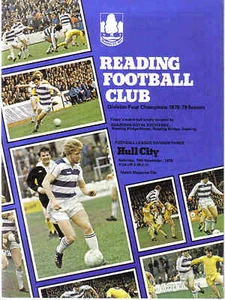 Football Programme>READING v HULL CITY Nov 1979 - Picture 1 of 1
