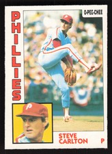 Steve Carlton 1984 O-Pee-Chee #214 Philadelphia Phillies {0919