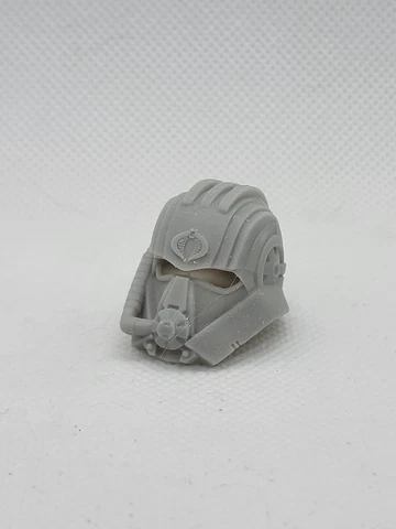 3d Printed Armor Cobra Commander Helmet with Symbol 1:12 6" GI Joe Classified Cover