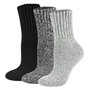 Boot Socks for Women Thermal Warm Socks for Men Winter Thick Hiking Crew Sock... - Picture 1 of 6