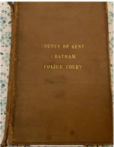 Chatham Police Courts ‘Statutes of UK of GB+Ireland 7-8 George IV 1827’ H/B Book - Picture 1 of 10
