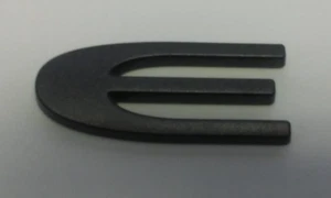 2014-2021 Jeep Cherokee "E" Gray Letter Emblem - Bild 1 von 3