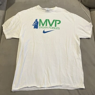 Minnesota Lynx - Sylvia Fowles - MVP - Center Swoosh T Shirt - WNBA - Men's XL - Image 1 of 3