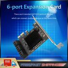 Pcie Sata Adapter 6 Port Sata Iii To Pci Express 3.0 X1 Internal Expansion Card