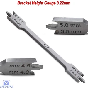 Soporte de medición de ortodoncia medidor de altura posicionamiento tipo mecha herramienta dental nuevo - Imagen 1 de 5