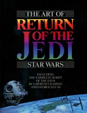 THE ART OF RETURN OF THE JEDI 1983 1st Printing Oversized Hardcover by Lucasfilm