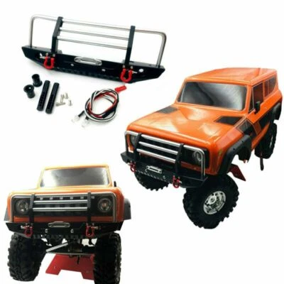 KYX 1/10 RC Crawler Metal Front Bumper Set For Redcat Racing GEN8 Scout II Truck - Image 1 of 4