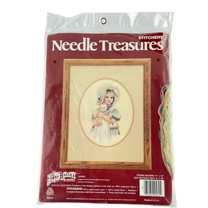 Kit de bordado Needle Treasures Crewel Jenny de Jan Hagara - Imagen 1 de 5