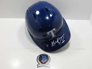 MICHAEL YOUNG TEXAS RANGERS FULL SIZE BATTING HELMET BAS COA - Picture 1 of 6