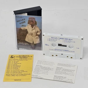 McGruff's Smart Kids Album Cassette Tape White 1986 With Inserts Just Say No - Picture 1 of 2