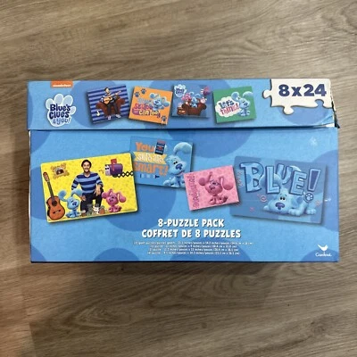 Pack de 8 puzzles Blues Clues and You. Nuevo en caja. Foto 1 de 4