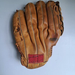 Vintage Rawlings RBG4 Cesar Cedeno Softball Baseball Glove RHT Basket Web Left - Picture 1 of 16