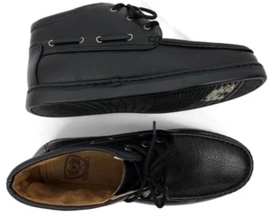 Phat Farm Ankle Shoes Solid Black Classic Fashion Sneaker Boot Mens 9.5 EUR 43 - Picture 1 of 12