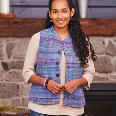 April Cornell Silk Multicolor Rajasthani Vest Size Medium - Image 1 of 4