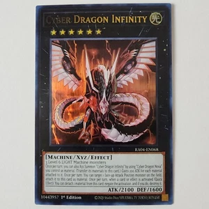 Cyber Dragon Infinity - RA04-EN068 - NM - Ultra Rare - 1st ed -Yugioh - Picture 1 of 2