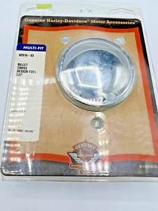 Harley Davidson Billet Cross Design Fuel Cap 6286-03 NOS - Picture 1 of 7
