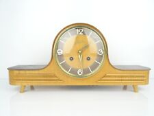 German Vintage Antique Junghans Design Mantel Shelf 8 day Clock (Kienzle era)