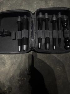 NuMe Octowand Curling 7 Interchangeable Barrels, & Case (Missing Power wand) - Picture 1 of 4