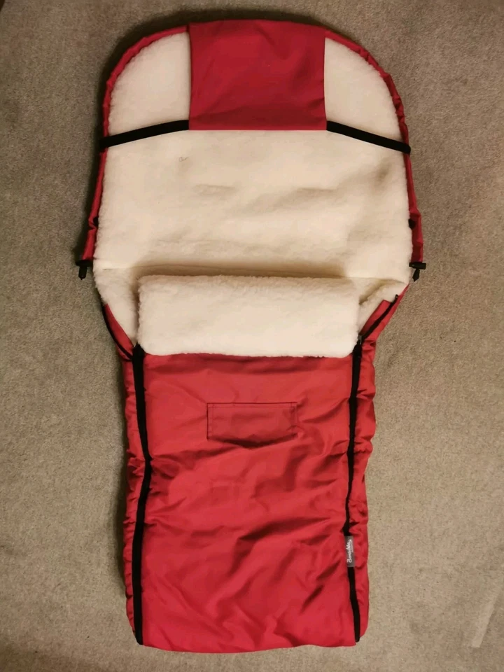 Fusssack für Schlitten, warm gefüttert, neu - Bild 1 von 3