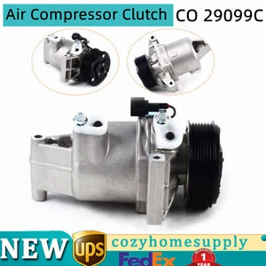 A/C Compressor w/Clutch For Nissan Versa Juke 1.6L 2012 2013 2014 2015 2016 2017 - Picture 1 of 12