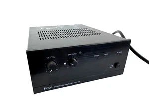 TOA BG-130 30W Paging and BGM 3 Input Mixer Power Amplifier Power Tested - Picture 1 of 3