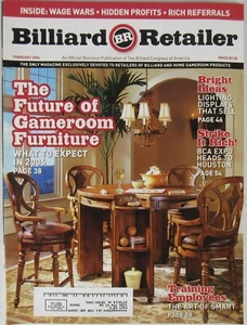 Billiards Retailer Magazine Feb 2006 Billiards & Home Gameroom Products MZ4 - Picture 1 of 4
