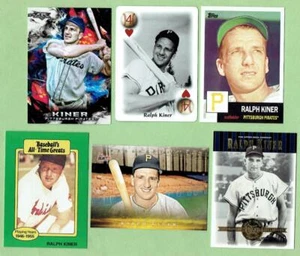 RALPH KINER Pirates ~ Lot with Inserts plus BONUS - Picture 1 of 1