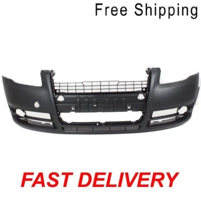 Primed Front Bumper Cover Without Sport Package Fits A4 A4 Quattro AU1000142 - Image 1 of 4