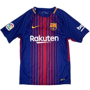Maglia calcio Nike FCB Barcelona 2017/18 Home taglia uomo small S - Foto 1 di 21