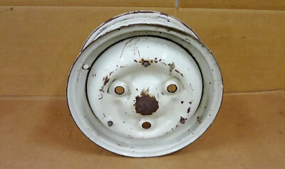 1958-64 DAF WHEEL RIM 600 750 Daffodil 30 12" Steel Rim 3-Hole 59 60 61 62 63 64 - Image 1 of 4