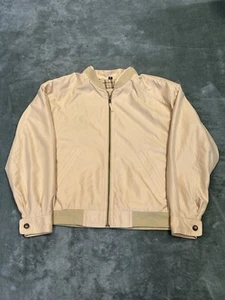 Baracuta Harrington Jacket Yellow Gold Mustard Vintage Men’s Size Medium Used - Picture 1 of 12