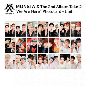 MONSTA X 2nd Album Take 2 We Are Here Official Photocard Unit Version KPOP K-POP - Picture 1 of 54