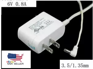 Adaptador convertidor 6V 2A CA 100V-240V Fuente de alimentación de CC 3,5 mm x 1,3 mm /1,35 mm - Imagen 1 de 2