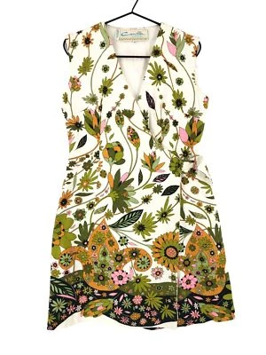 Vestido Vintage Camilla Of Copenhagen Cuello en V Sin Mangas Talla 40 - L Foto 1 de 4