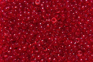 Mini cuentas pony rojo frambuesa de 7 mm hechas en EE. UU. 1.000 piezas de artesanía escuela VBS joyería - Imagen 1 de 1