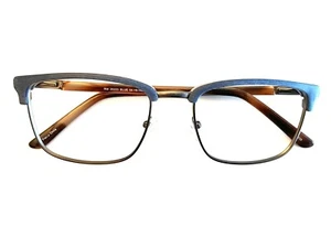Robert Mitchel RM 20223 MATTE BLUE TORT 54-19-145 without Lenses - Picture 1 of 3