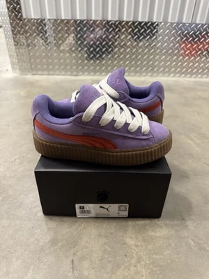 PUMA Fenty Creeper WMNS Phatty 薰衣草燃烧红色 尺寸 7W 清洁 带盒 399332-03 — 第 1/4 张图片