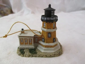 2000 Lefton Harz Weihnachtsschmuck Leuchtturm Split Rock MN #50 - Bild 1 von 3