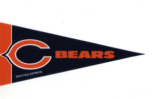 Vintage Rico/Tag Express NFL Chicago Bears 9-INCHES - Picture 1 of 1