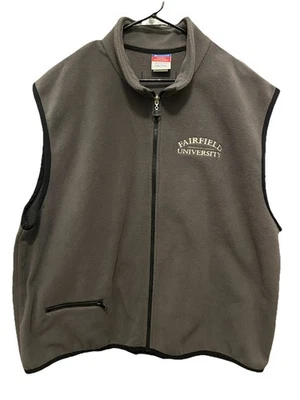 Chaleco Fairfield University cremallera completa de Champion Athletic Apparel. Talla XXL. Nuevo sin etiquetas Foto 1 de 4