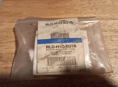 Johnson Controls Rld-H10-601R Refrigerant Leak Detector Sensor - NEW - Image 1 of 2