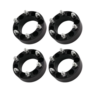 51mm 2 Inch Wheel Spacers for Chevy GMC Trucks SUVs 6x5.5 M14x1.5 108mm Bore - Picture 1 of 11