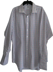 Camisa de vestir clásica para hombre T M Lewin Jermyn Street London calce regular talla 20/38 - Imagen 1 de 8